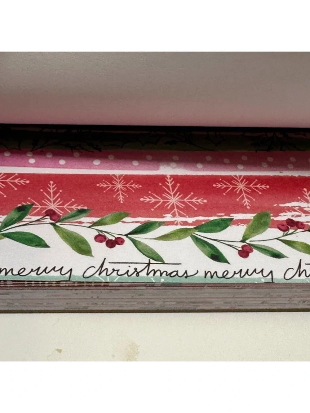 Yuletide Cheer 6x6 Paper Pad Christmas 2025 Pinkmas 48 Sheets Hobby Lobby New 1